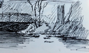 Image result for river sketch